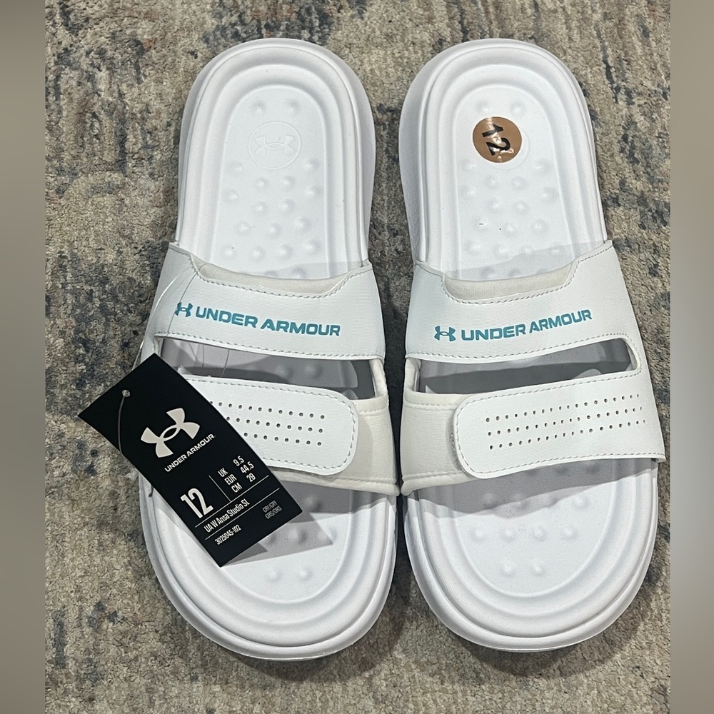 FINAL PRICE NWT ladies  Under Armour Slides